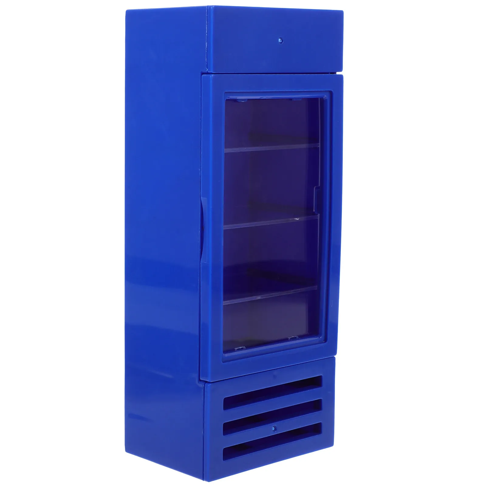 

Miniature Beverage Freezer Small Fridge Colorful Decorative Dollhouse Accessories Furniture Toy Fridge Mini Furniture