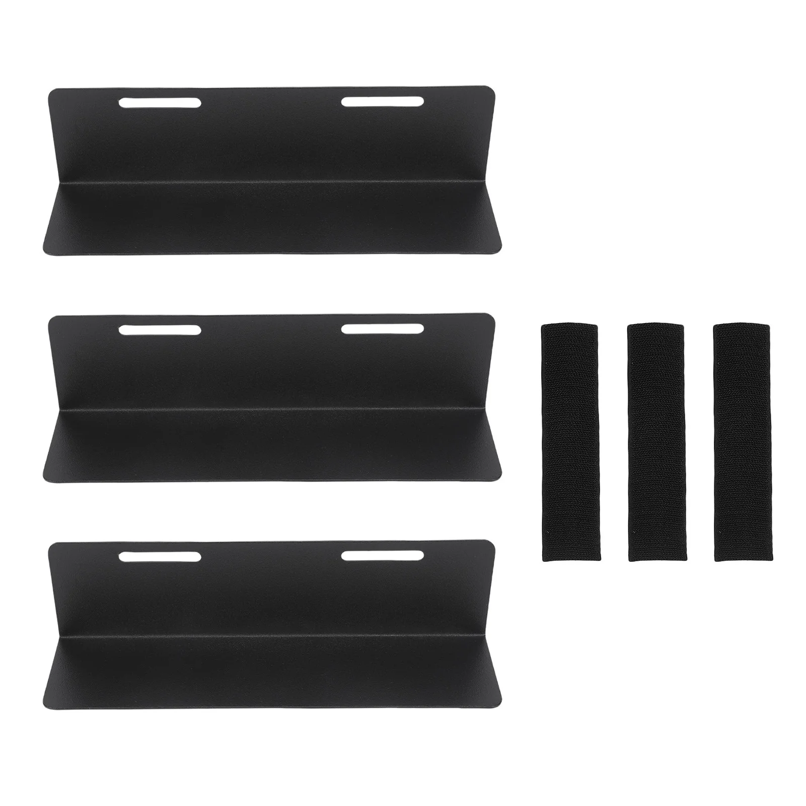 3pcs Car Trunk Organizer Blocks Multipurpose Car Storage Organizer Blocks Anti Slip Trunk Dividers with Hook and Loop Fasteners