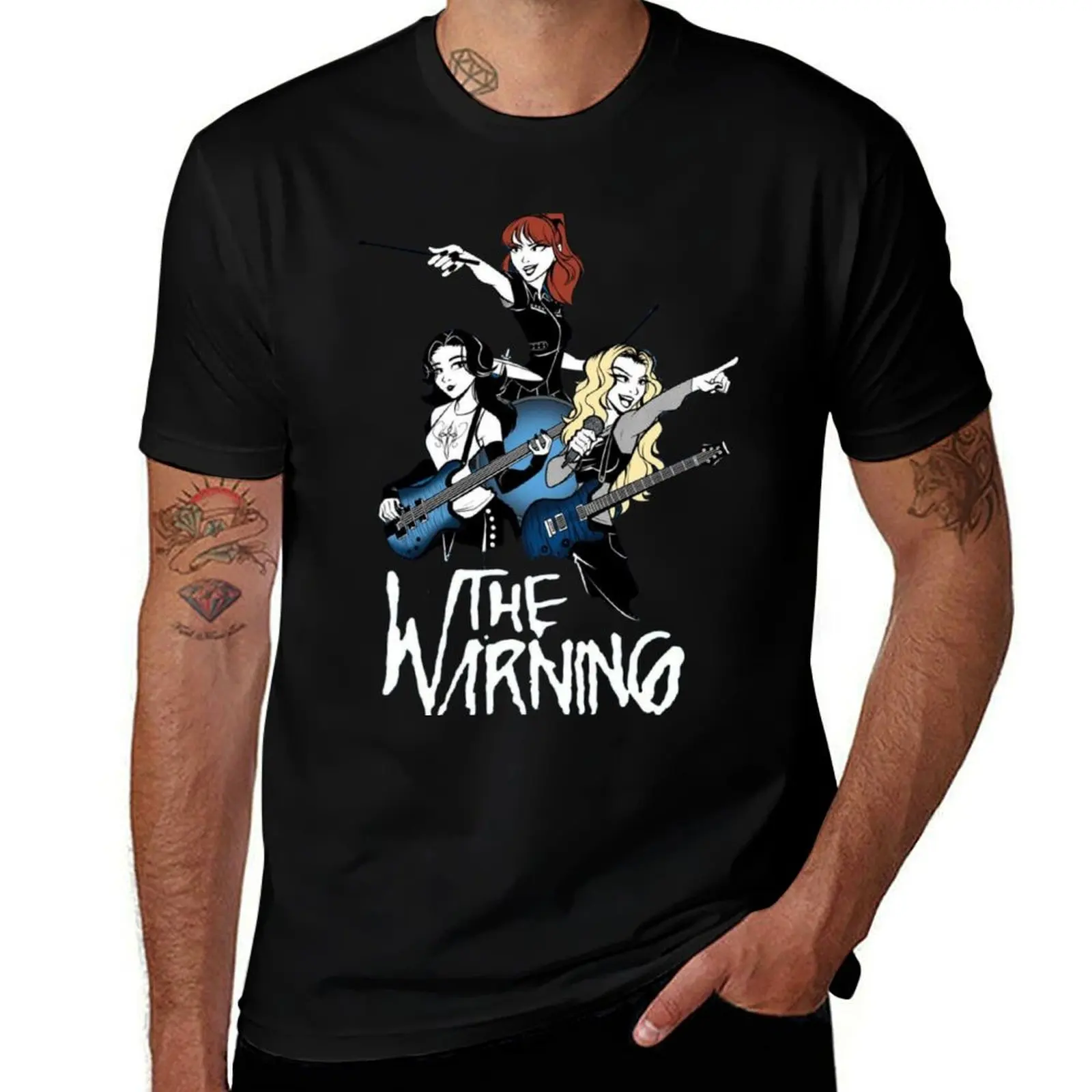 

The Warning -Rock Band- T-Shirt cotton t shirts high quality man t shirt cotton t shirt man cotton T-Shirt