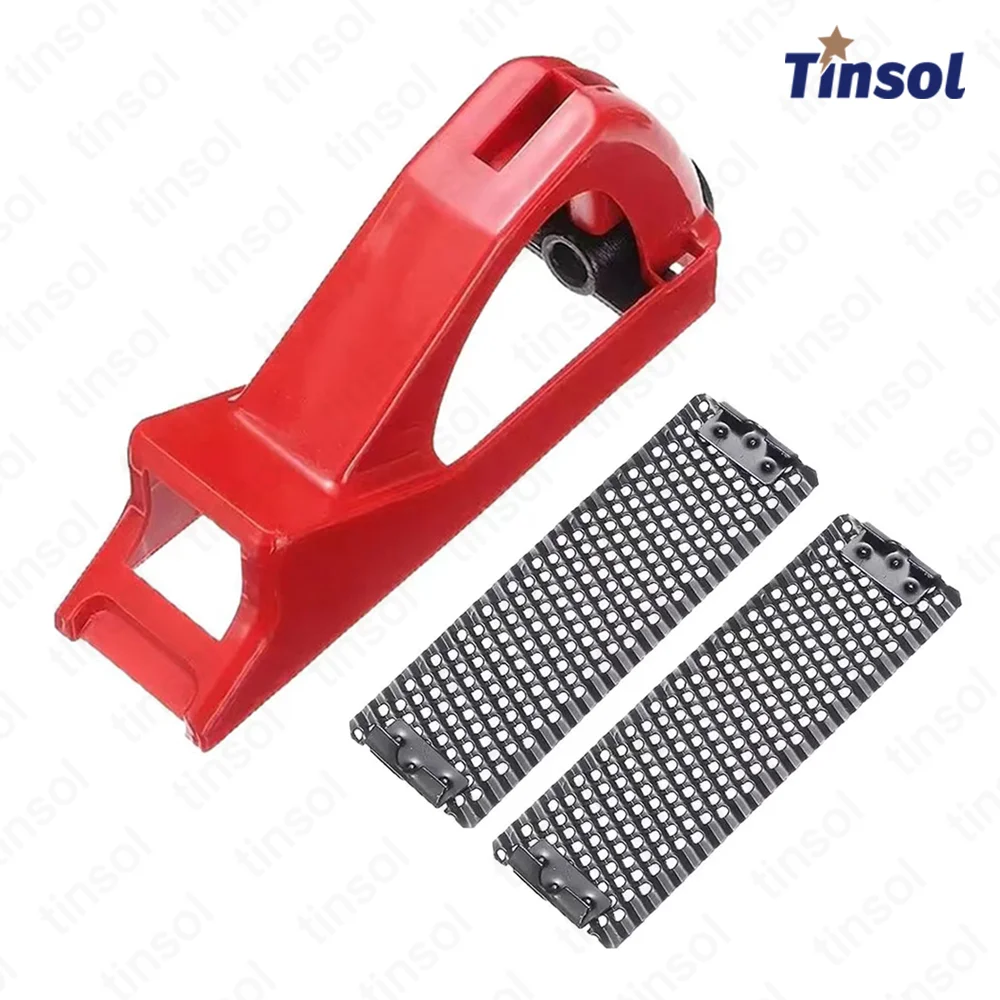 TINSOL Gypsum Board File Planing Wallboard Rasp Trimmer Plasterboard Planer Abrasive Drywall Edge Finishing Construction Tool