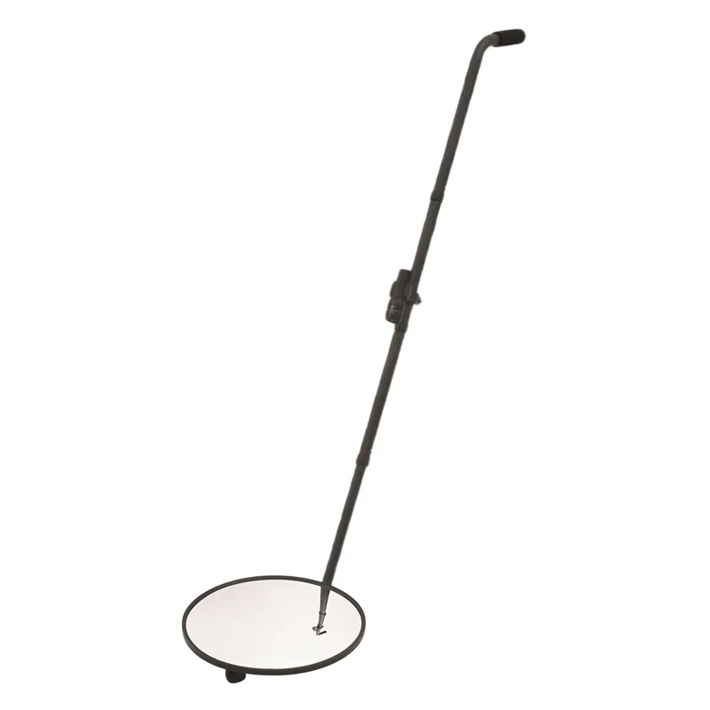 AB47-Espejo de seguridad de inspección bajo vehículo con aumento, impermeable, plegable, ángulo ajustable, Metal, 1 Uds.