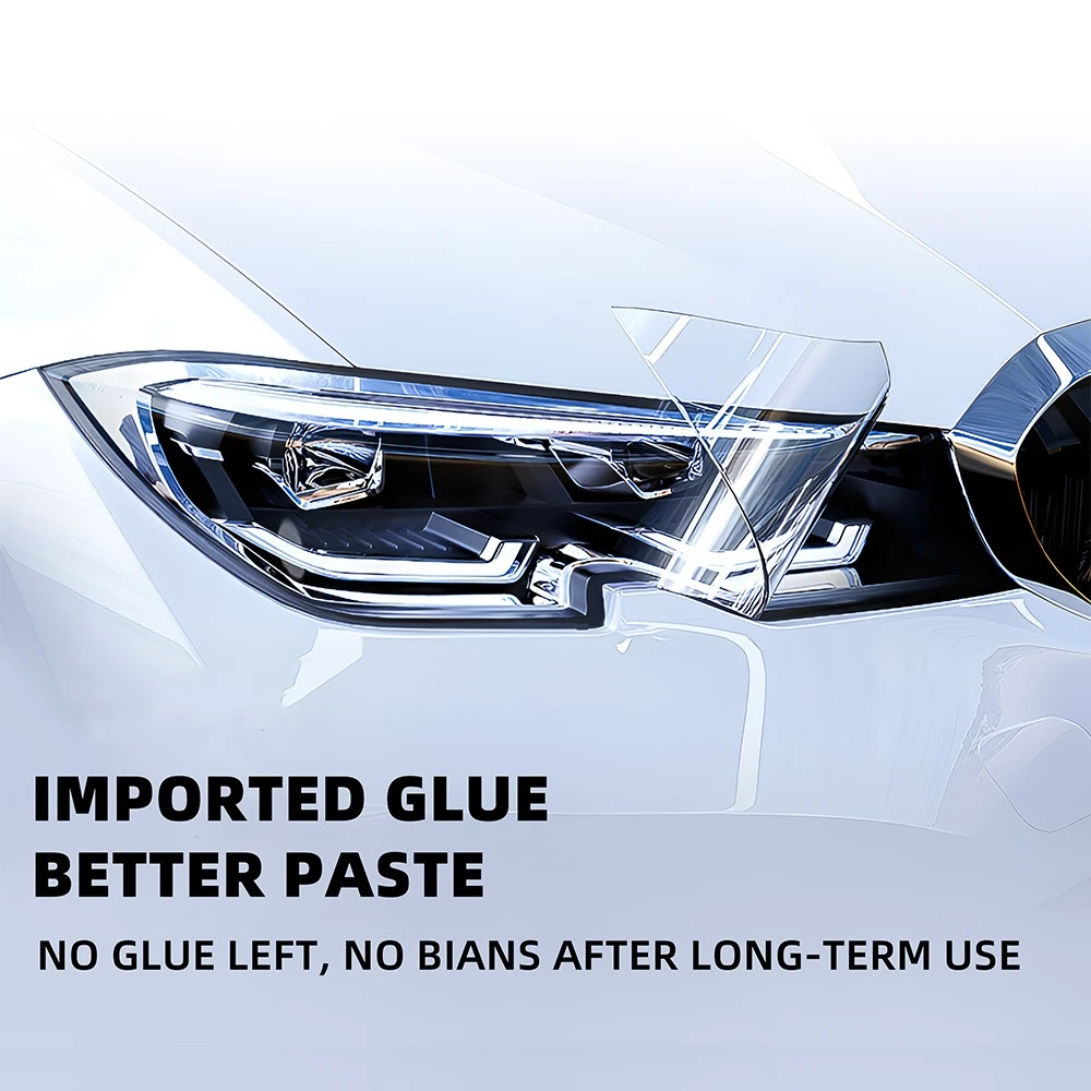 Car Headlight Tint Black Transparent Protective Film Fit for Audi A3 8Y Sportback Sedan 2021 Protection TPU Sticker Accessories