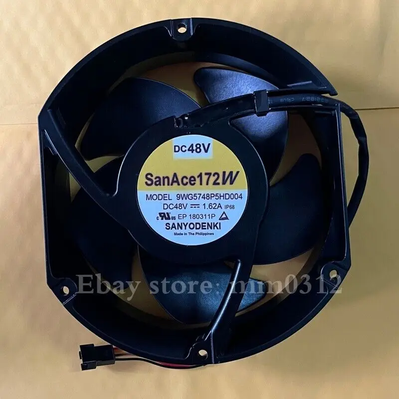 Qty:1pc waterproof inverter fan 9WG5748P5HD004 17251 48V 1.62A IP68