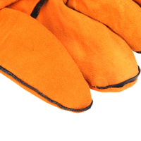 Cowhide Heat-proof Flame-retardant Welding Work Gloves Metal Welding Protector Yellow Gloves Soldering Welding Gloves Tools