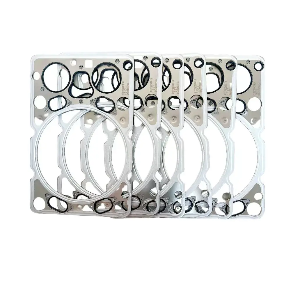 High quality cylinder gasket 612700040018 is suitable for Weichai P13 engine, 6 pieces per set