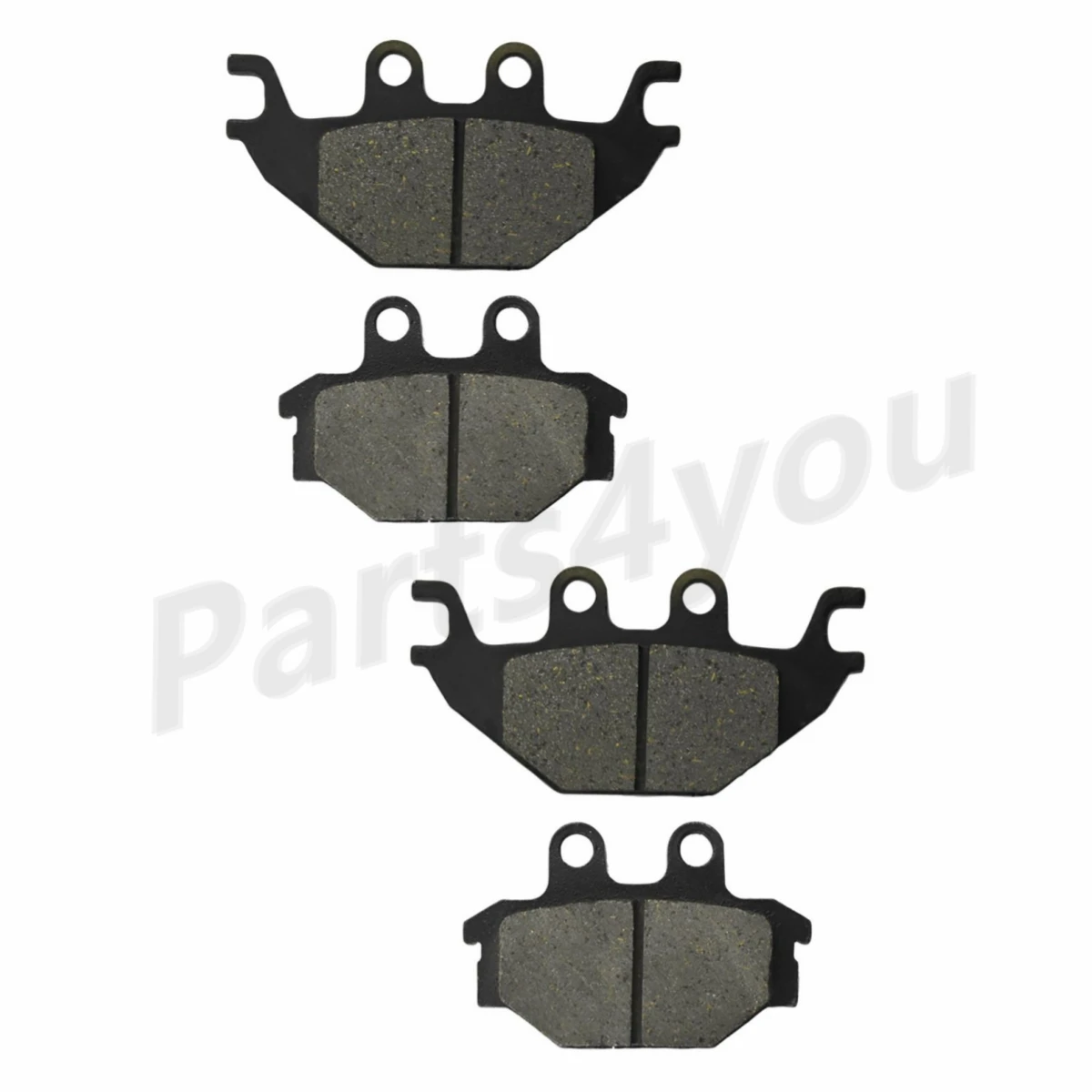 2 Set Rear Brake Pad Kit for Can-Am DS250 DS 250 2007 2008 2009 2010 2011 2012 2013 2014 2015 2016 2017 2018 S4311ARCA000