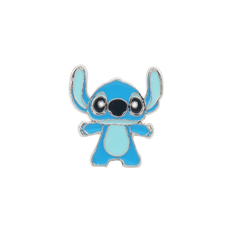 Miniso película y televisión periférico dibujos animados estrella bebé paletas broche aleación gota aceite lindo pecho de mascota