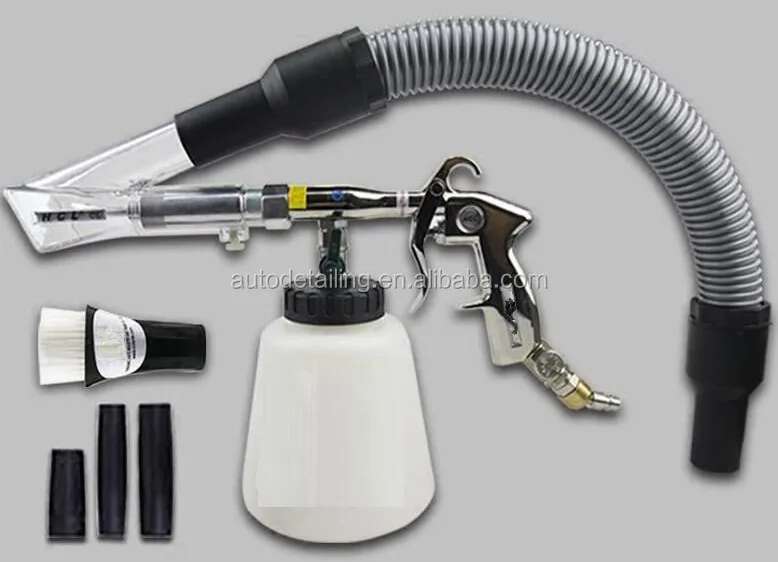 SS High Pressure Car Washer Tornado Cleaning Gun I Liter Soap Bottle Snow Foam Lance Car Cleaning Tool Power Washer Foam Gun
