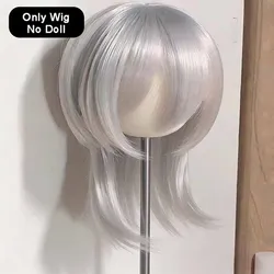 30cm New Bjd Doll Wig 1/6 Bjd Soft Hair Wolf Tail Style Wig Medium And Long Hair Bjd Doll Accessories Girl DIY Toys