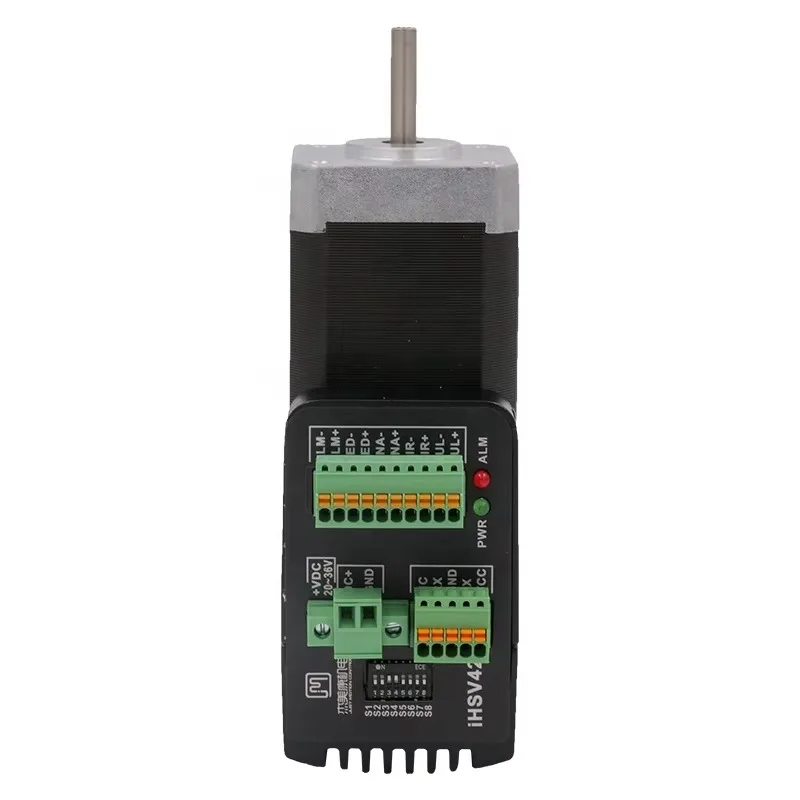 NEMA 17 Shaft 5mm 24VDC Integrated AC Stepper Servo Motor Driver Set IHSV42-40-07-24 78W