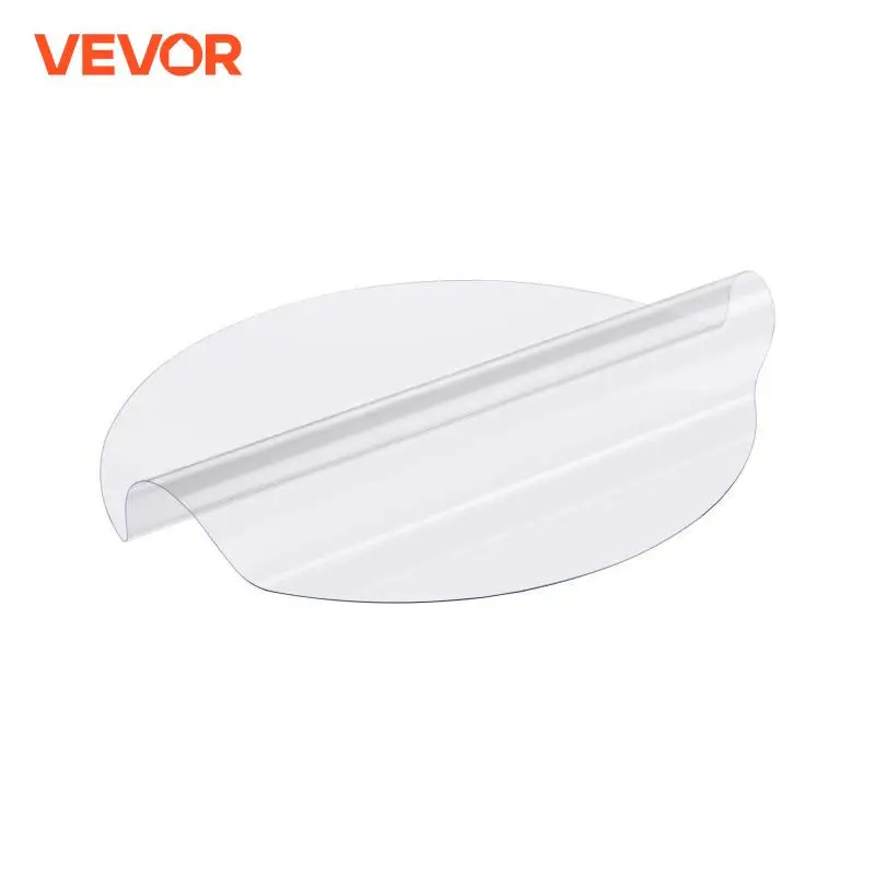 VEVOR Plastic Table Cover 48 x 48 Inch Clear Table Protector, Round PVC Desk Mat Waterproof & Easy Cleaning Desk Pad Tablecloth