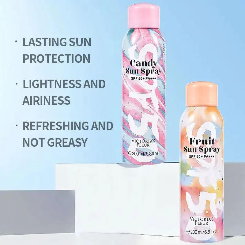 Flower season sunscreen spray whitening anti-ultraviolet fragrance long-lasting hydration moisturizing Skin care product