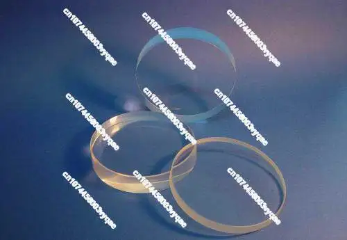 BaF2 Barium Fluoride Crystal Window Sheet, Infrared Transparent Optical Material, Customizable Sizes Available
