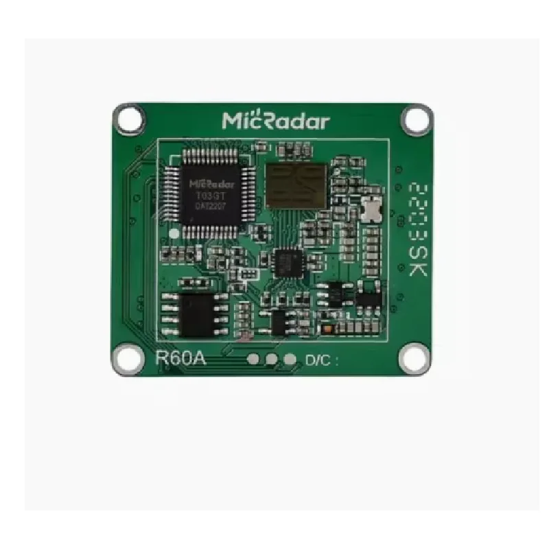 Sleep respiration, heartbeat, and heart rate detection module R60ABD1 millimeter wave radar sensor development kit