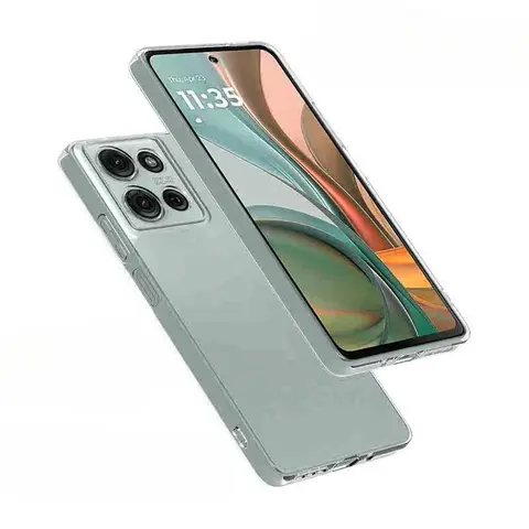 For Motorola Moto G56 G86 Power G100 Pro Edge 2025 Transparent TPU Phone Case Clear Silicone Soft Cover Protective Back Shell