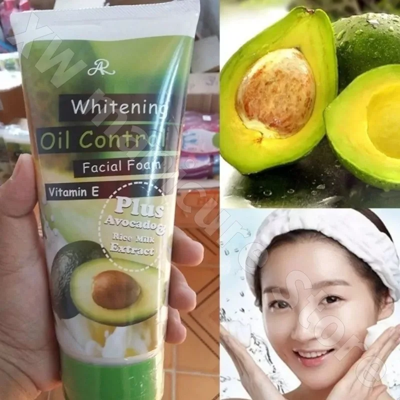 

Avocado Facial Cleanser Nourishing Moisturizing Deep Cleansing Exfoliating Pore Shrinking Facial Care Facial Cleanser 120g