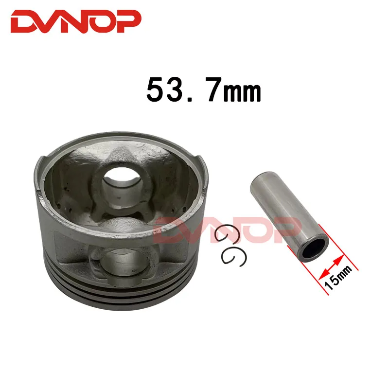 Scooter 53.7mm STD +25 +50 +75 +100 Piston Kit for Yamaha YP125 Majesty MBK Skyliner XN125 Teos XQ125 Maxster 125cc 5DS-11631-00