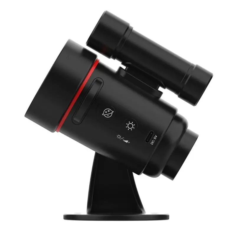 

AUAU-Galaxy Star Projector, 2000Mah Rechargeable Planetarium Projector Lamp 360° Rotating For Kids Room Christmas Decor