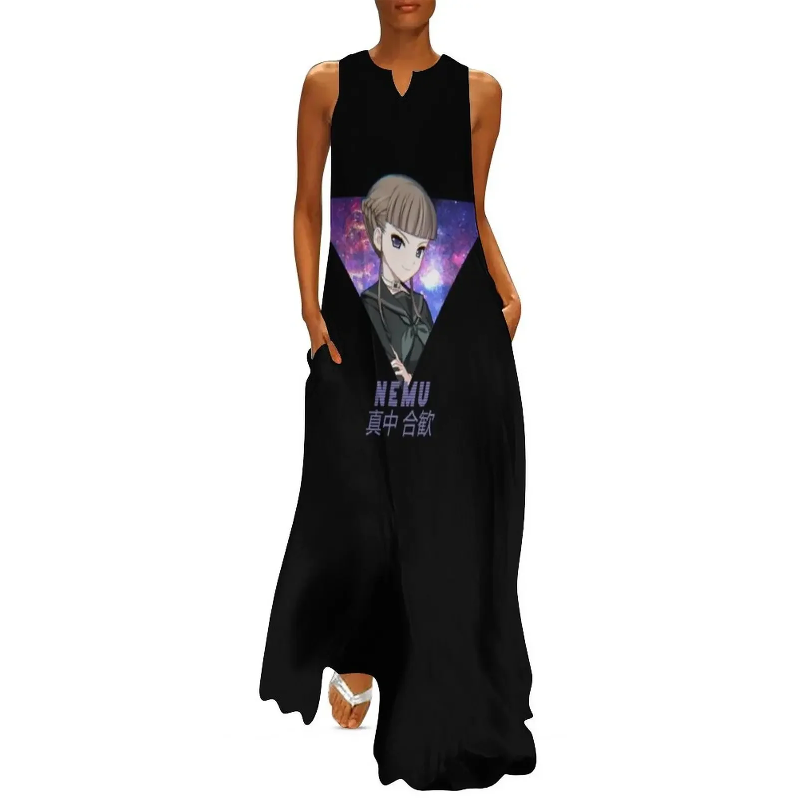 

Nemu Manaka Space Waifu Long Dress beach dresses cocktail dresses dresses korean style Dress for girls Dress