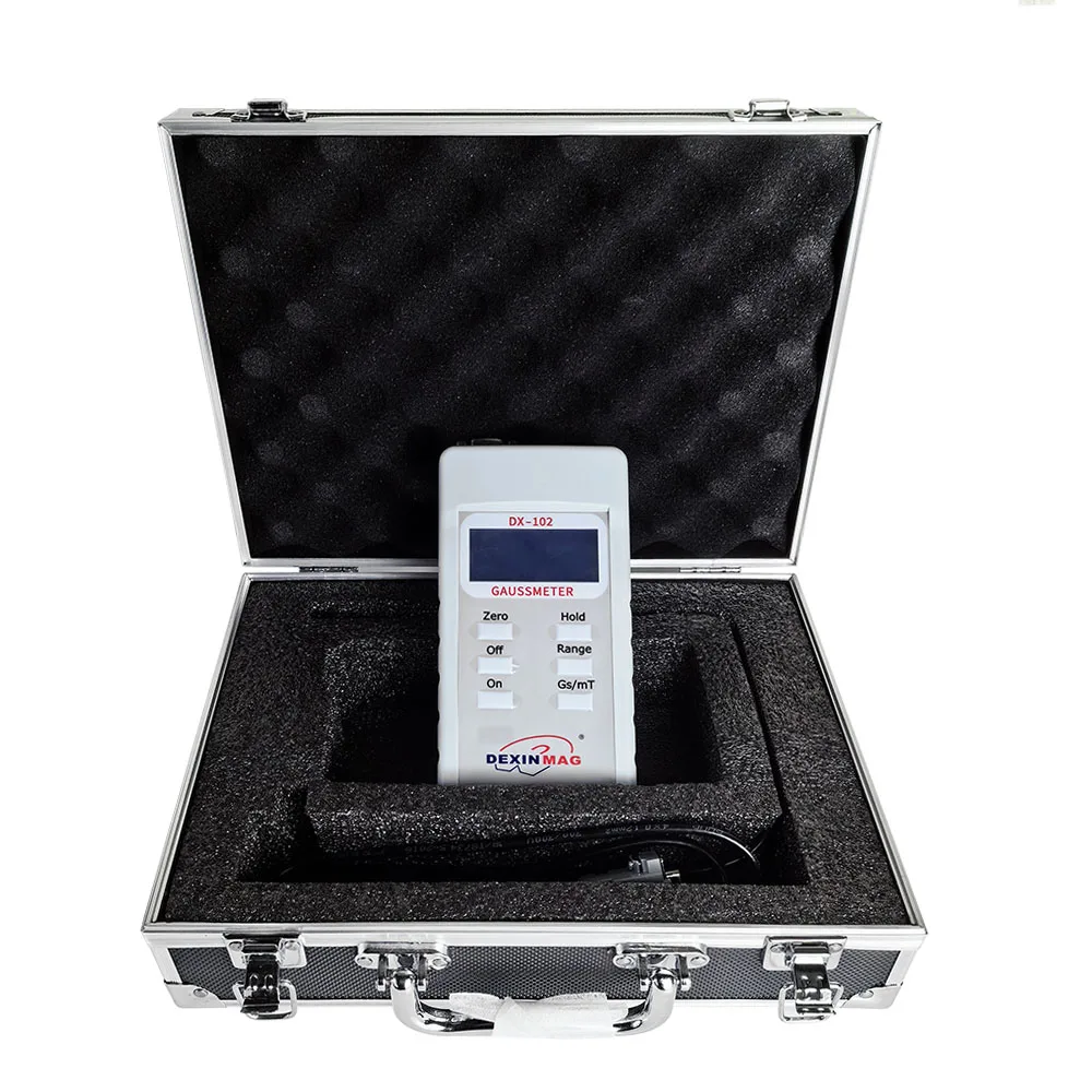 Portable DX-102 Advanced Gauss Meter Testing Equipment