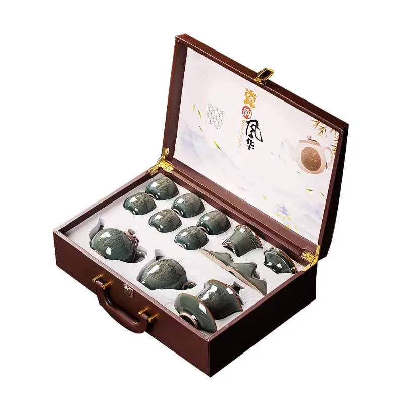 Portable Lazy Tea Set Matcha Ceramic Tools Cute English Outdoor Bowl Tea Set Chinese Luxury Beater Spoon Juego De Te Teaware