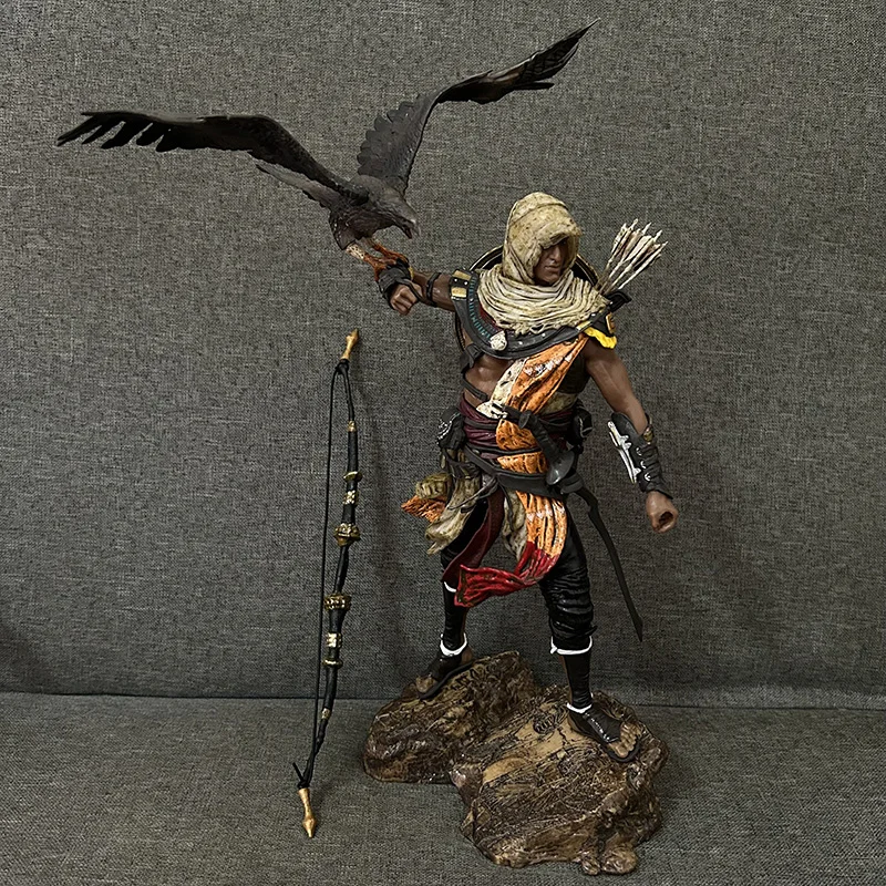 Altair Bayek Aya Figure 28cm The Legendary Conner Bayek Eden Apple of Eden Action Figure Altair Creed Origins Model Toys Gifts