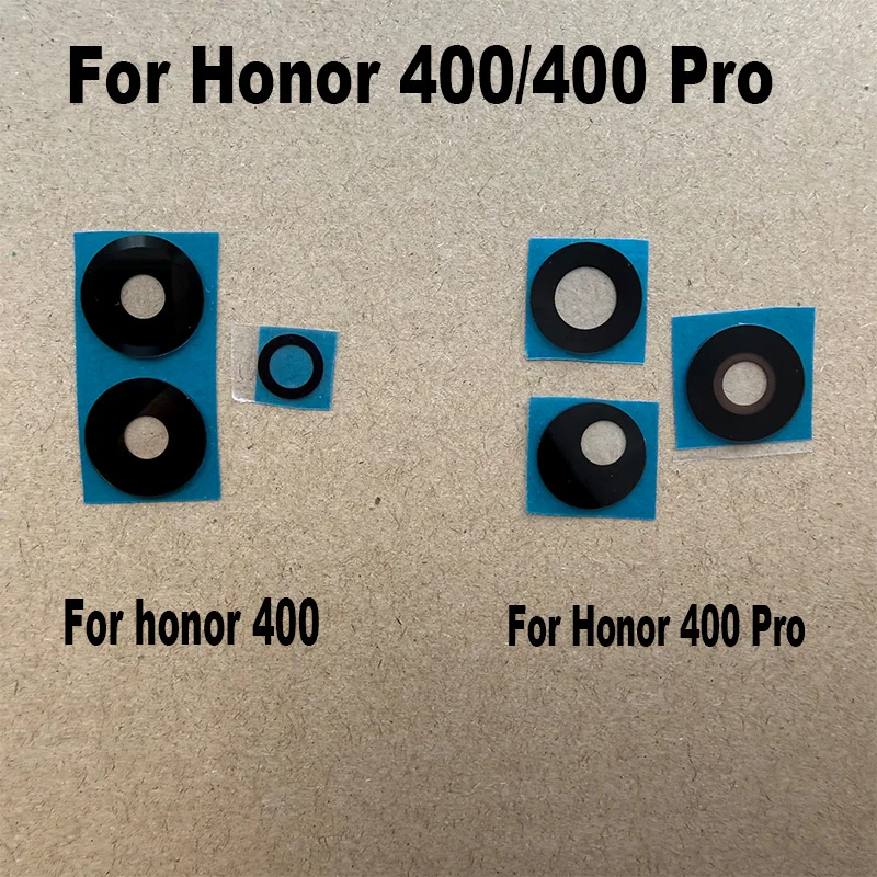 For Huawei Honor 400 / 400 Pro 5G / 400 Lite Back Camera Lens Rear Glass Cover Glass With Adhesive Sticker Replacement