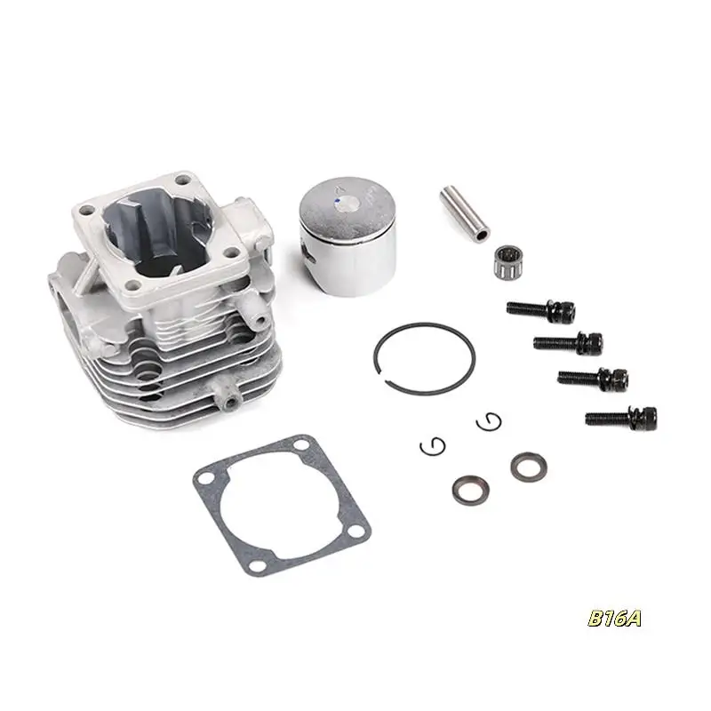 

2X 29CC 4 Hole Cylinder Set Fit For Zenoah CY Rovan TSRC XJM Engine For 1/5 HPI Rovan Kingmotor Baja Losi FG Goped
