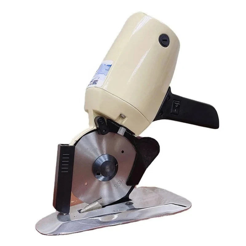 Manual Round Blade Electric Cloth Fabric Cutter New Garment Apparel Cloth Cutting Machine