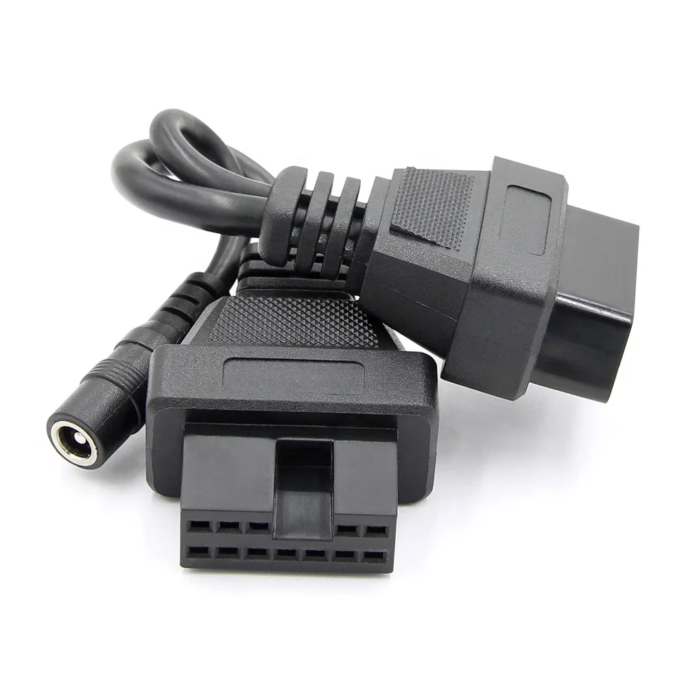 Connector Obd 16pin Female to 12pin Diagnoistic Cable for Mitsubishi