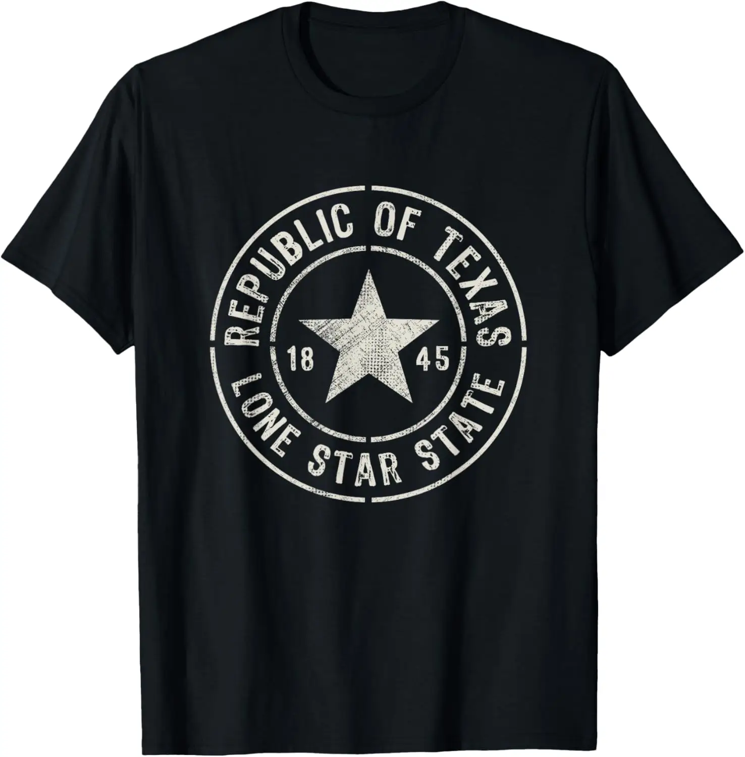 

Texas The Lone Star State Republic Of Texas 1845 T-Shirt
