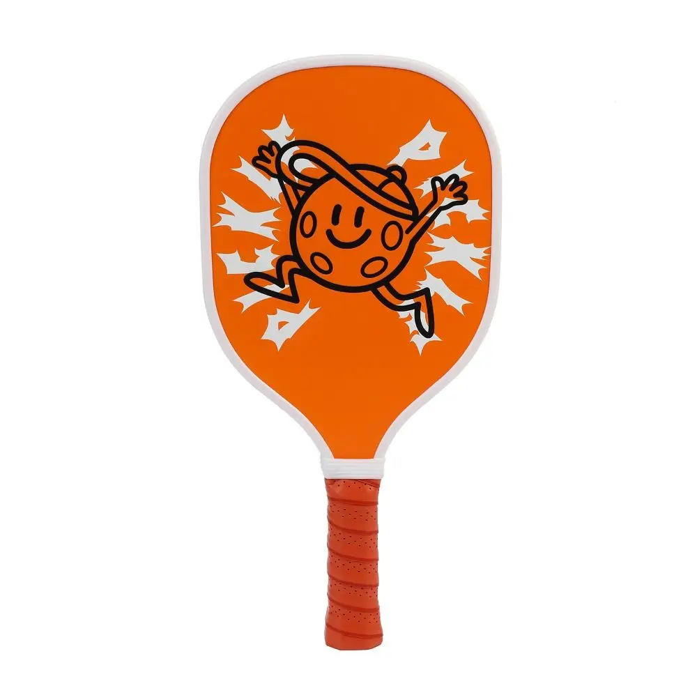 4Pcs/Set Non-Slip Cushion Grip Pickleball Racket Set Wooden Ergonomic Design Pickleball Paddles 4pcs Pickleball Balls