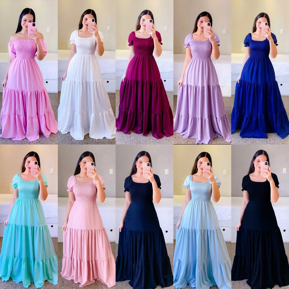 

Floral Fairy Dr plus Size Women's Dr A-Line Skirt High Waist Print Long Svel Autumn Commute Sle One-oulder