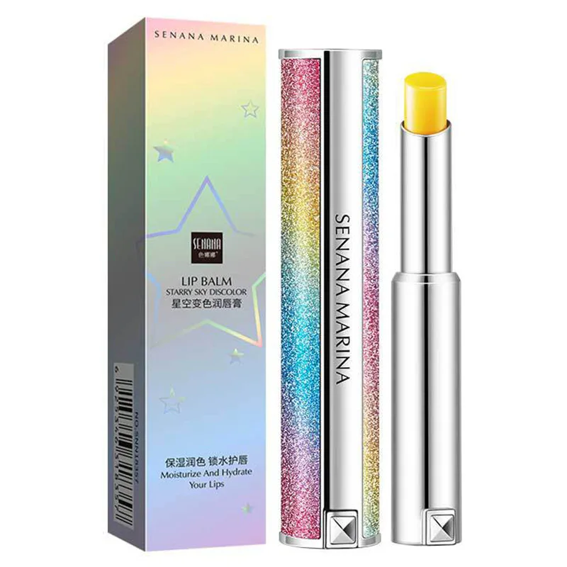 Color Changing Temperature Lip Balm 1.7g Moisturizing and Brightening Lip Care Lipstick
