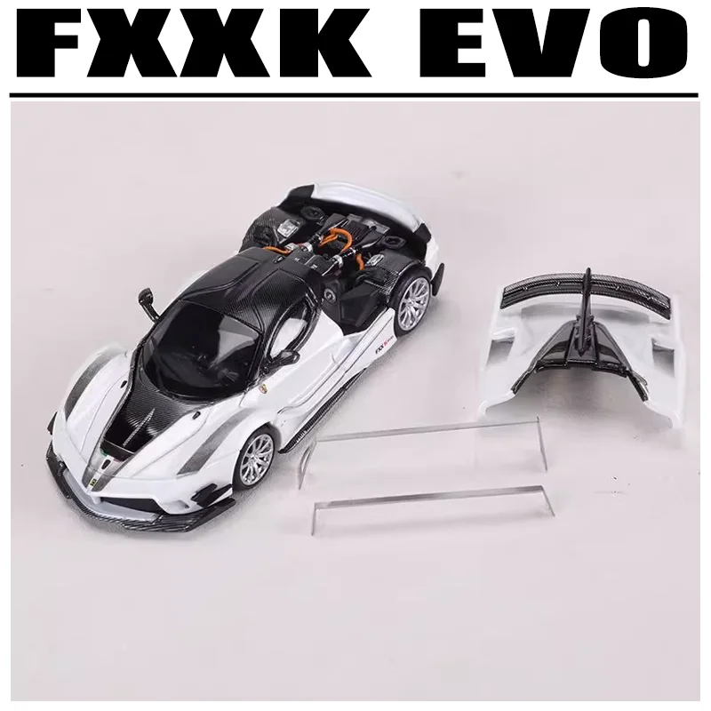 Littletoy 1/64 FXXK EVO Legering Speelgoed Motorvoertuig Diecast Metaal Model Geschenken