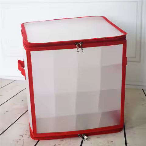 64 Grid Christmas Ball Storage Sorting Storage Box With Lid Christmas Xmas Tree Decoration Bauble Decor Baubles Storage Box