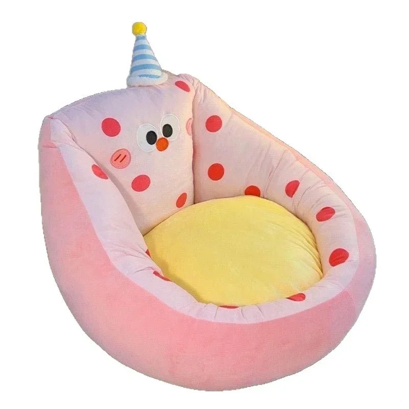 Tatami Floor Lounger Cushion Cartoon Sitting Futon Pad For Kids Home Reading Window Seat Bedroom Stool Cozy Cute Ins Style Gift