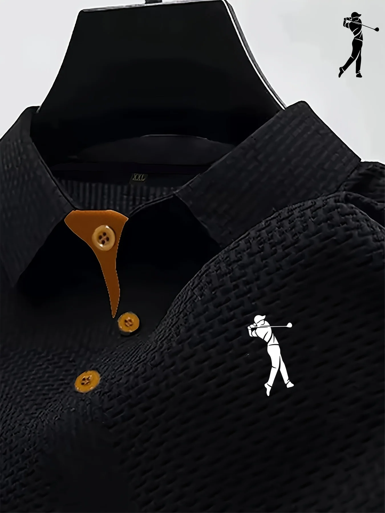 Summer Men's New Style Short Sleeve Polo Shirt Casual Top Fashionable Leisure Clothing for Men image 2