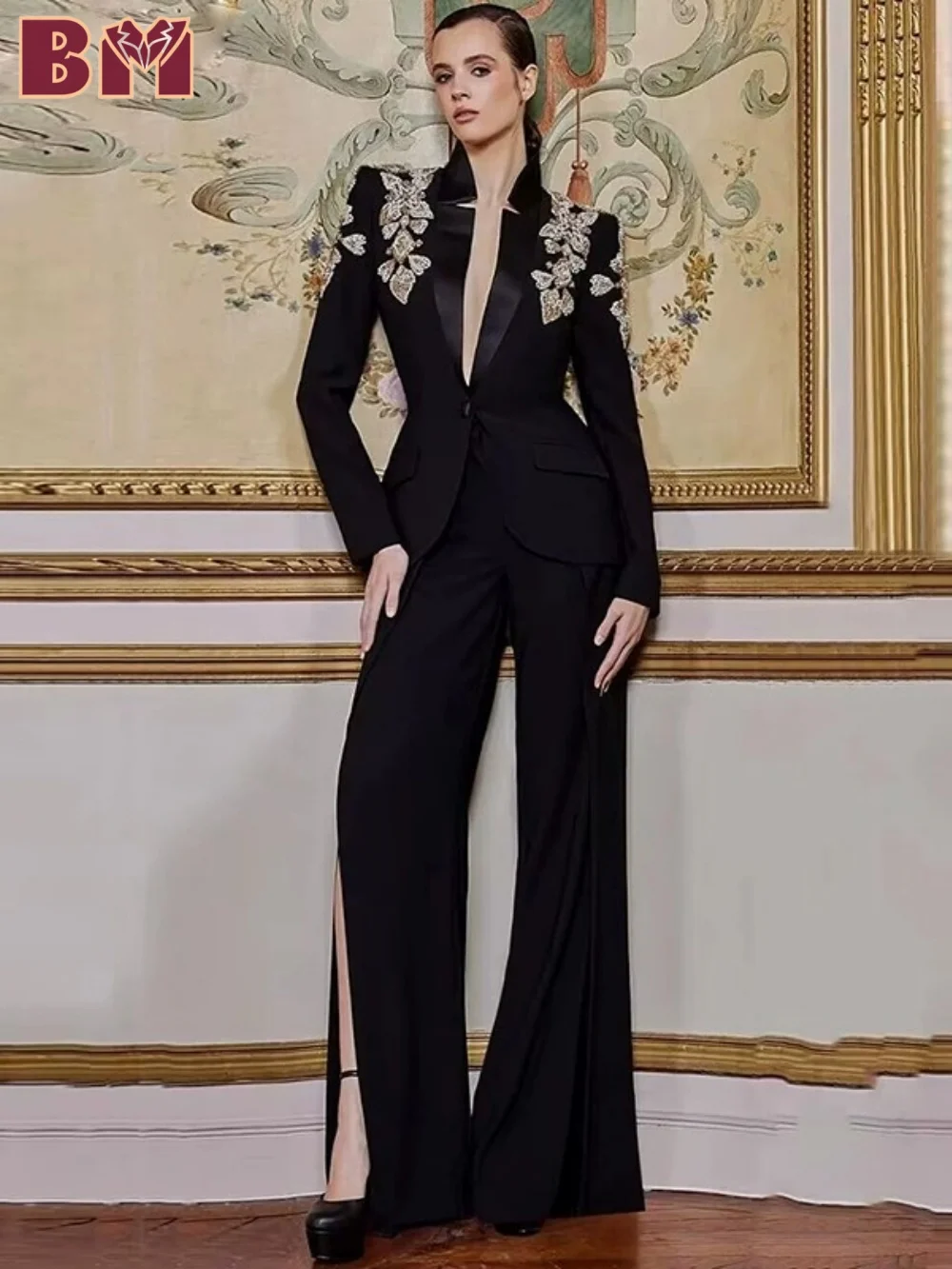 

Elegant Women's Suits Formal Office Jacket Pants 2025 Formal Wedding Banquet Suit Special Occasion Prom Dress Customized