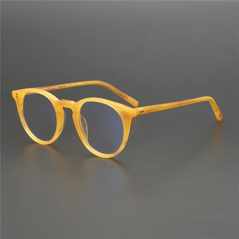 Men's Eyeglasses Frame OV5183 Glasses Frame Round Vintage Eyeglasses Optical Oculos Computer Glasses Myopia Prescription Glasses