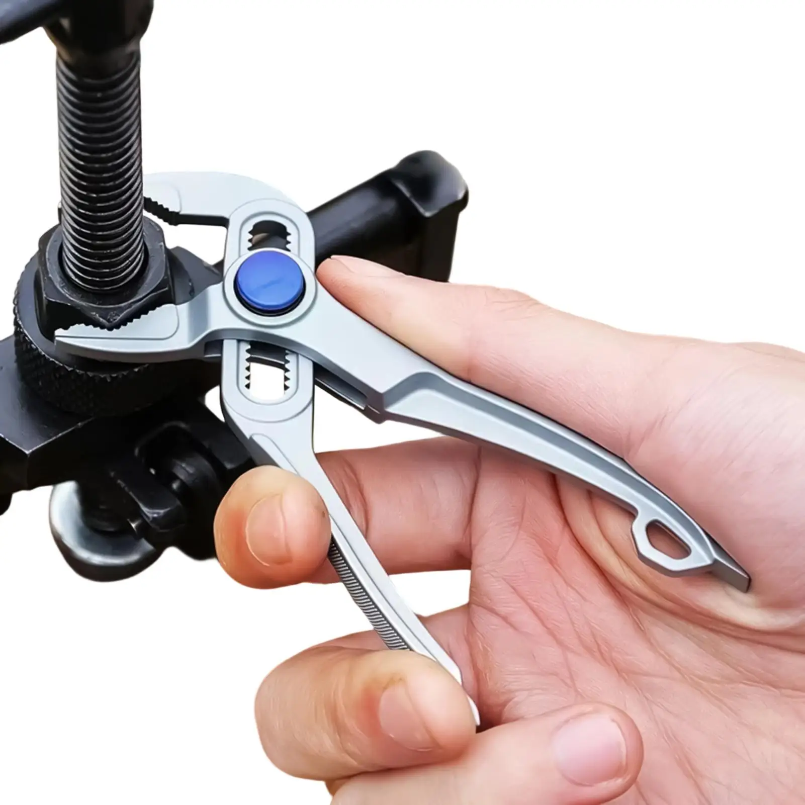 

Slip Joint Pliers Heavy Duty Quick Release Adjustable Smooth Jaw Channel Locks Pipe Pliers For Home Garage Garden Workshop