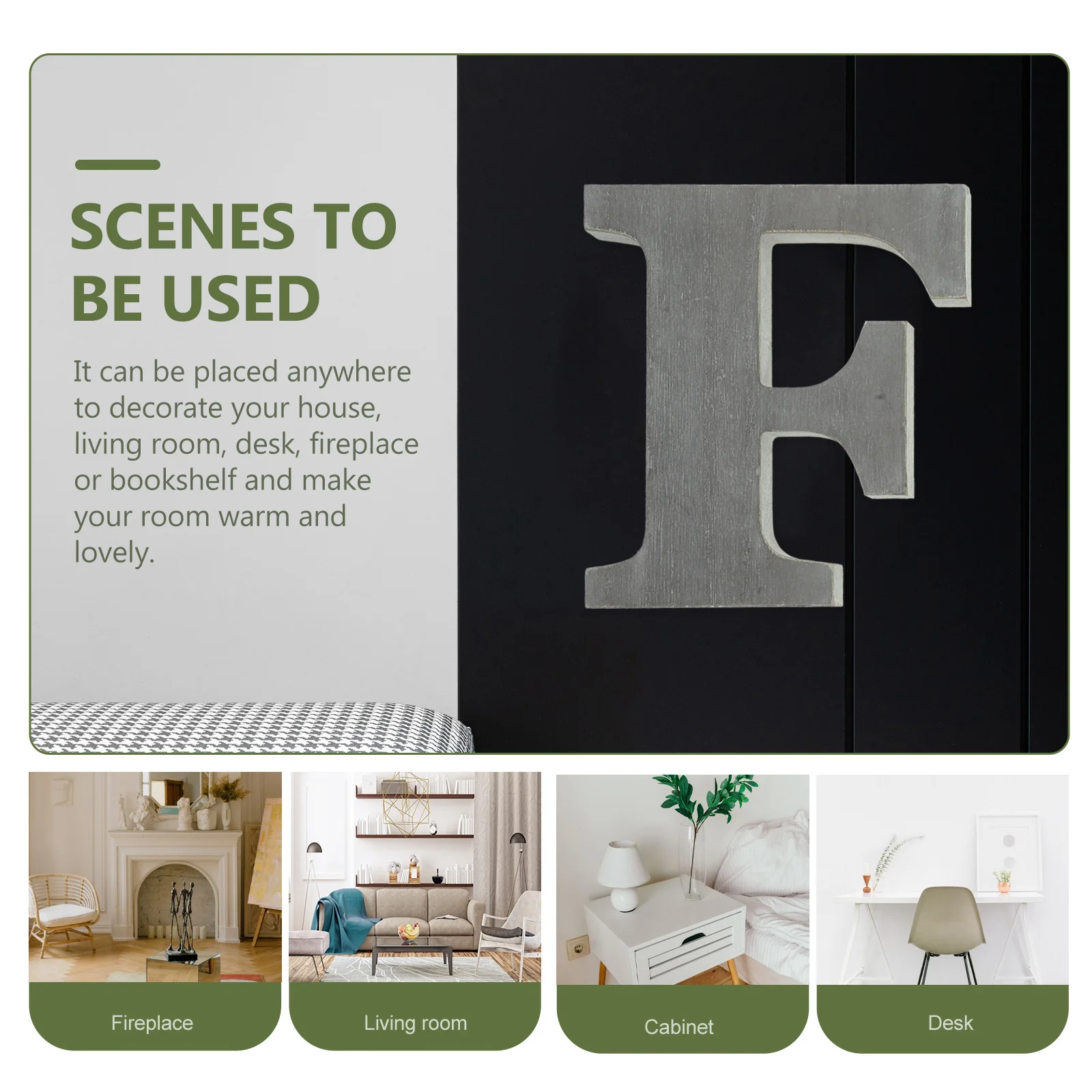 

1 set 1 Set Of Walls Hanging Decor Wooden Alphabet Letters Diy Craft Ornaments For Home Living Room Farmhouse Wall Art Backdrop