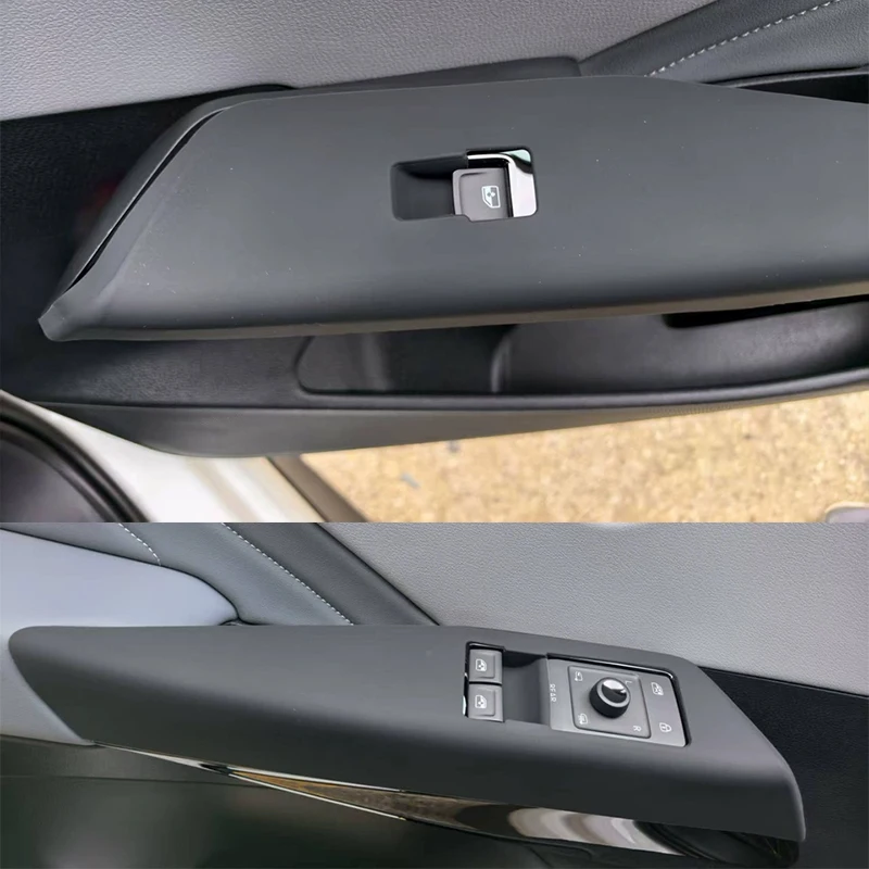 وسادة سيليكون للوحة رفع نافذة السيارة ومكونات الحماية الداخلية لسيارة Volkswagen VW ID.4 ID4 ID.3 2021 2022 2023 2024 #2