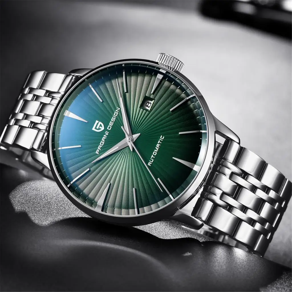 PAGANI Design 2022 Men Automatic Mechanical Watches Sapphire Stainless Steel Waterproof Seagull 2813 Watch Clock Montre Homme