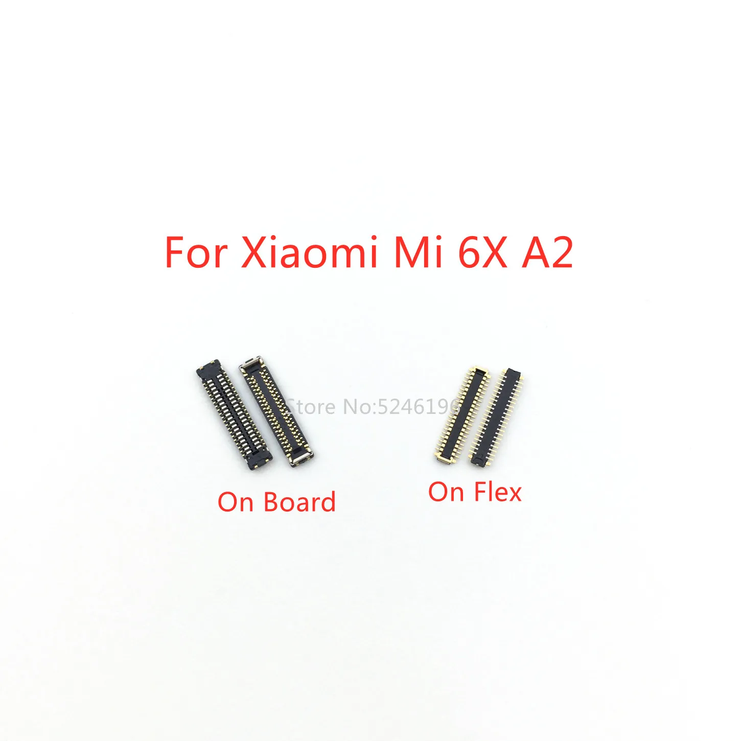 

5-10Pcs USB Charger Charging Port FPC Connector 40Pin For Xiaomi Mi 6X A2 Mi6X M6X Play Plug On Board