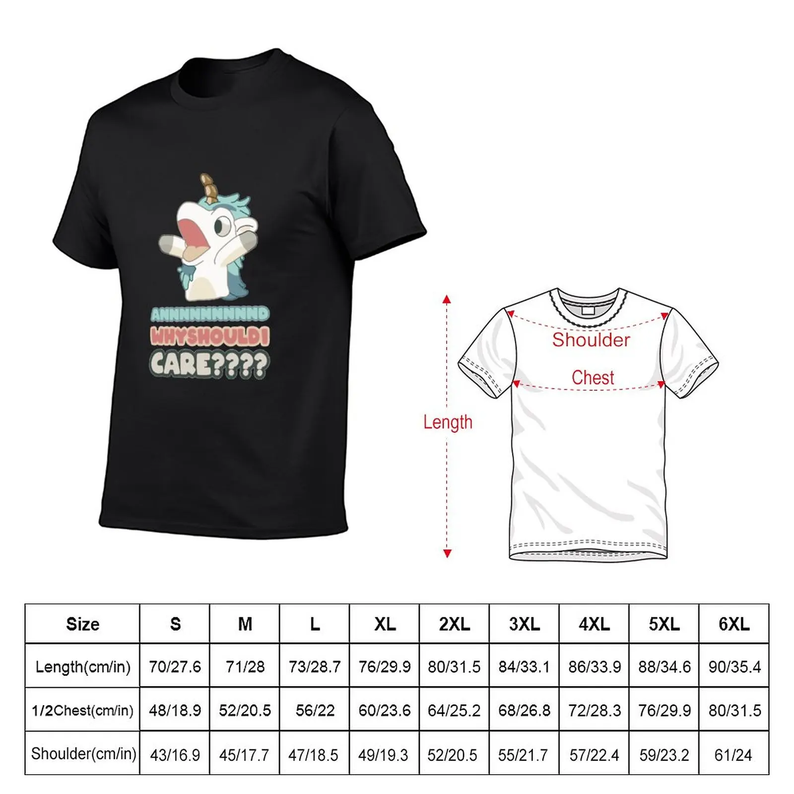 New Unicorse Why Should I Care T-Shirt custom t shirt vintage clothes graphic t shirt mens vintage t shirts