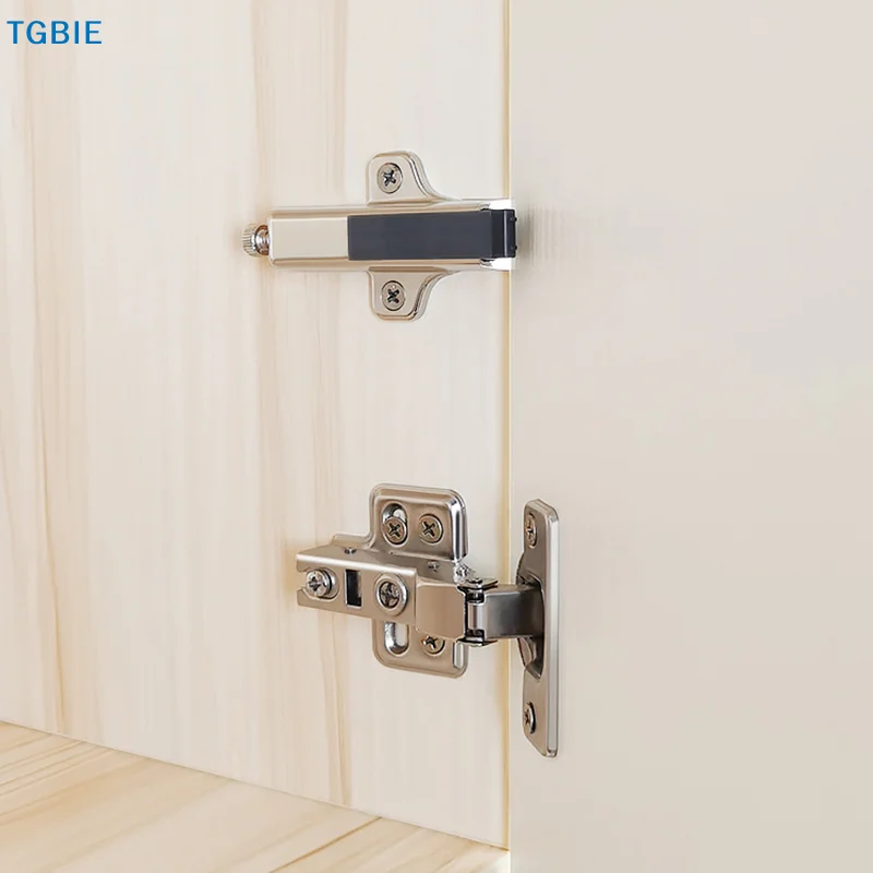 [TL]【TL】Zinc Alloy Door Damper Buffer Hardware Kitchen Cabinet Mute Door Bumper Cabinet Door Closing Shock Absorber Silencer