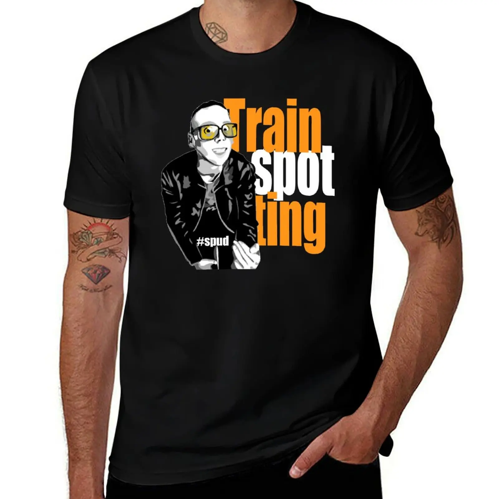 

spud T-Shirt t shirts for man graphic funny man t shirt heavy cotton T-Shirt