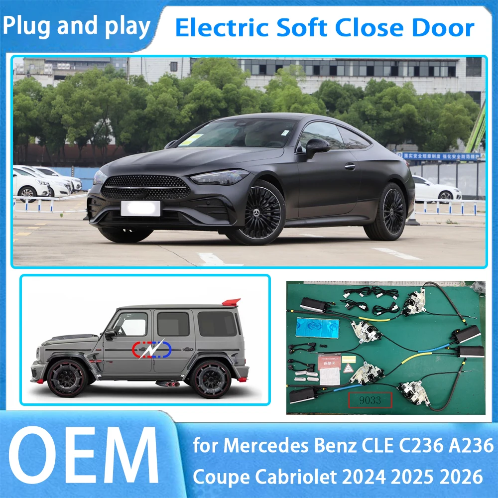 

for Mercedes Benz CLE C236 A236 Coupe Cabriolet OEM Car Soft Close Door System Automatic Electric Auto Pull Power Latch Power