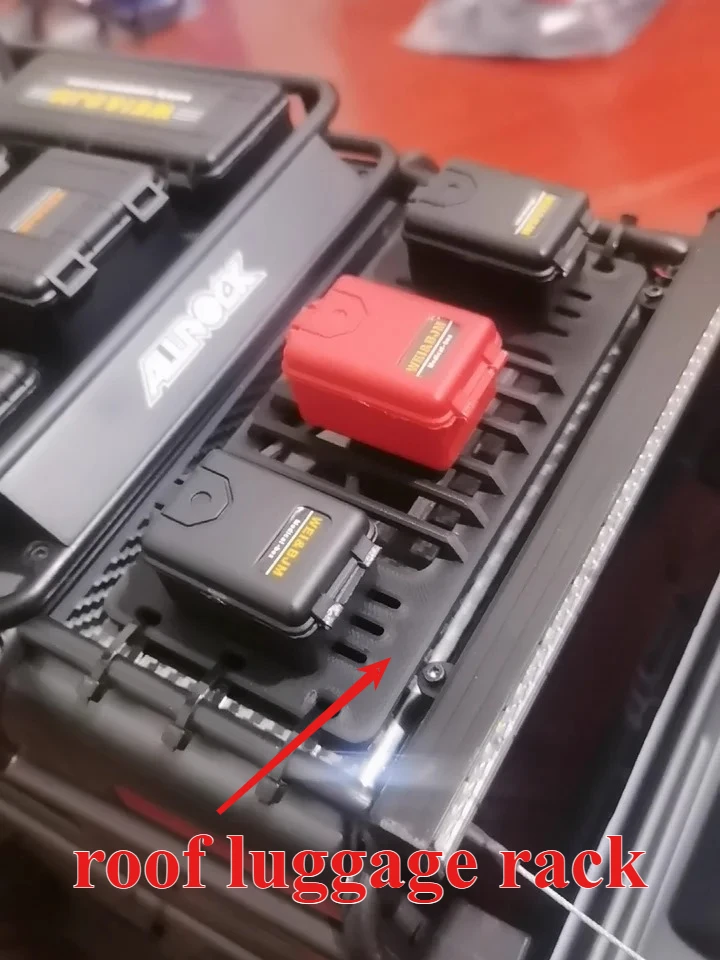 RC Crawler Roof Expansion Plate Custom Mount Mod Fitting for MJX 1/8 H8H Allrock RC Off‑road Truck Simulation Spare Accessories